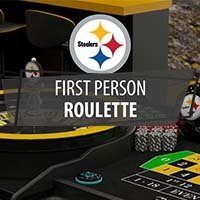 Pittsburgh Steelers First Person Roulette (Evolution)